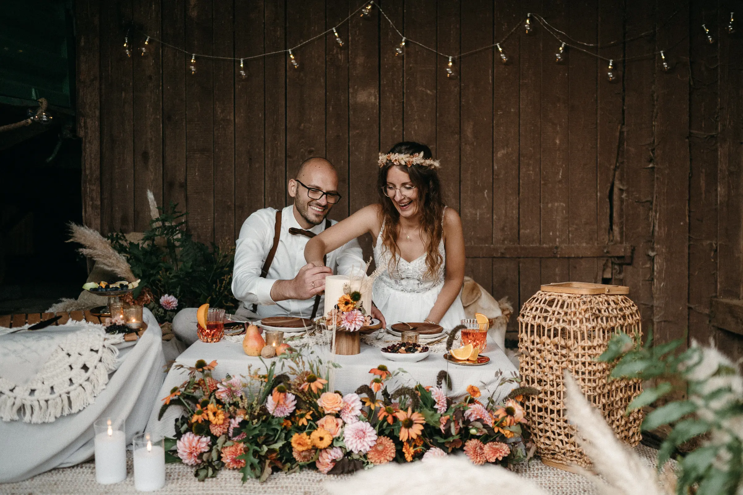 Eine leckere Hochzeitstorte darf auf keiner Hochzeit fehlen!